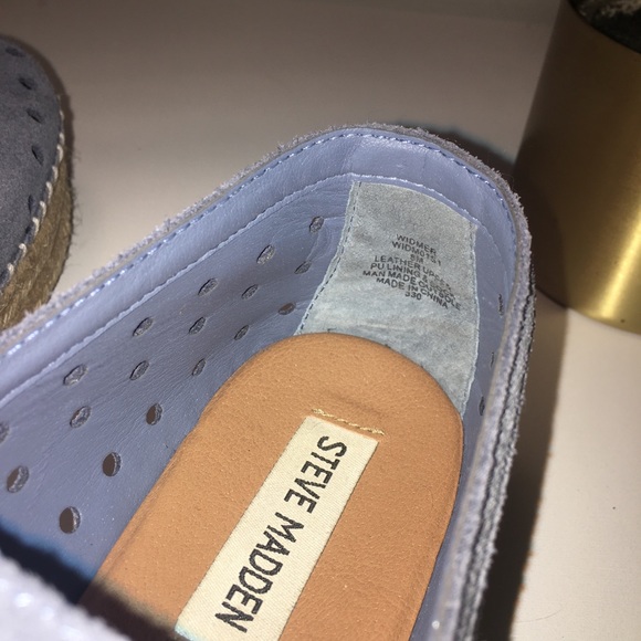 Steve Madden Wright Perforated Espadrille Sneakers - Picture 6 of 7